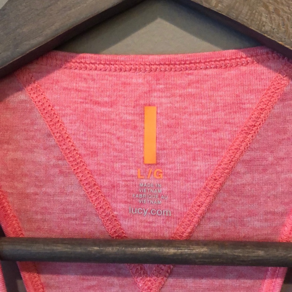 Pink Lucy Workout Top! - Picture 3 of 3
